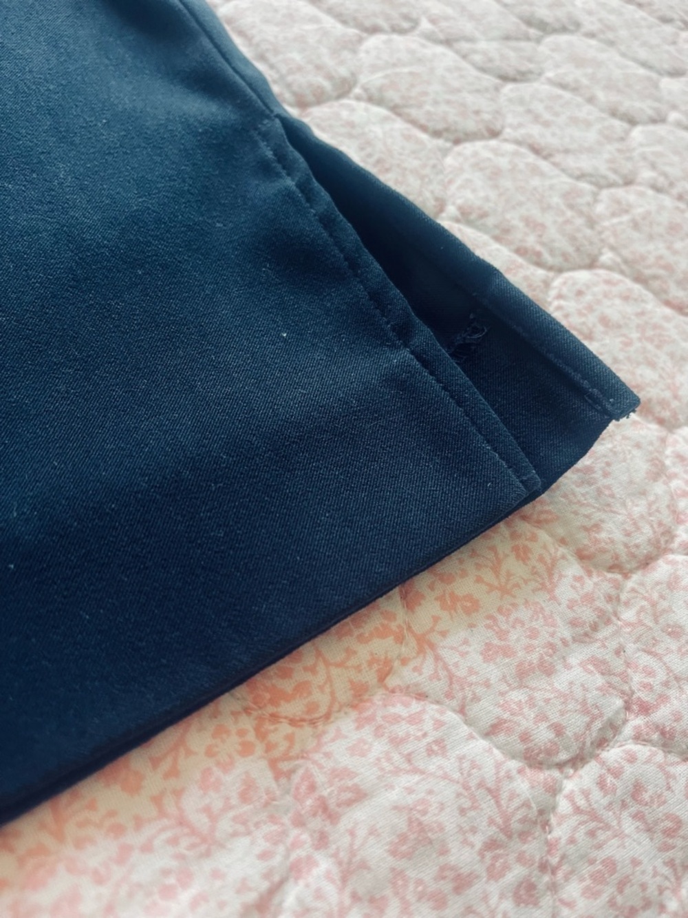 Express Navy Stretch Mini Skirt 11/12